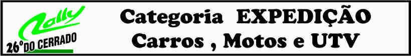 categoria expedição